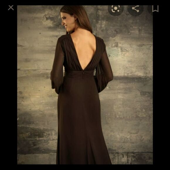 💖HP💖In phase fashions by Bari jay bridesmaid dress - Picture 2 of 11